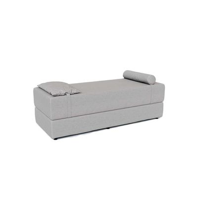 Sofá-Cama Casal 3 Lugares Cecília Linho Cru