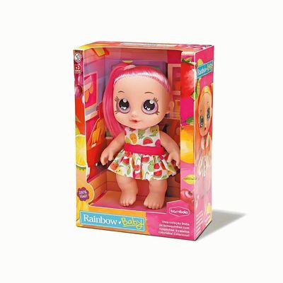 Boneca Rainbow Baby Morango - Bambola