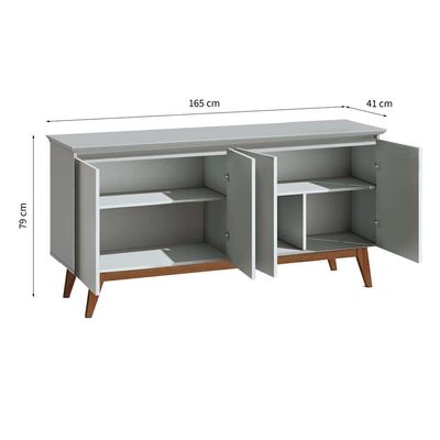 Buffet Classic 4 PT Branco