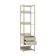 Guarda-Roupa Closet Industrial Mital 1 PT 6 GV Off White e Dourado