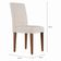 Conjunto de Mesa de Jantar Bilbao II com Tampo de Vidro Off White e 4 Cadeiras Grécia Veludo Creme