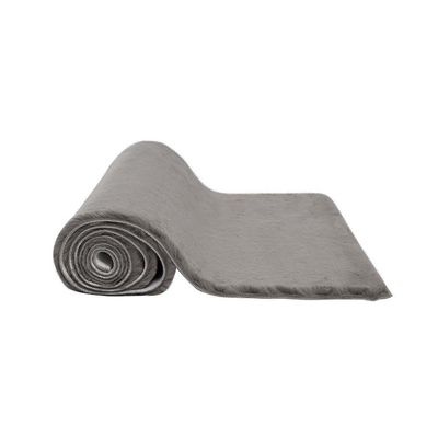 Tapete Felpudo Aconchego 05 Cinza 1,00x1,40m - Edantex