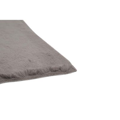 Tapete Felpudo Aconchego 05 Cinza 1,00x1,40m - Edantex