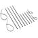 Abracadeira Nylon Brasfort 7,6Mmx250Mm Pt 050Pcs 8879
