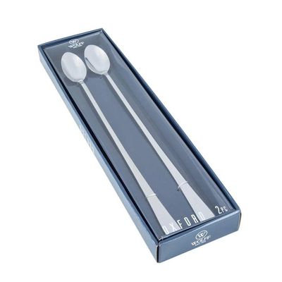Conjunto 2 Colheres Aço Inox Bailarina 30 Cm Wolff