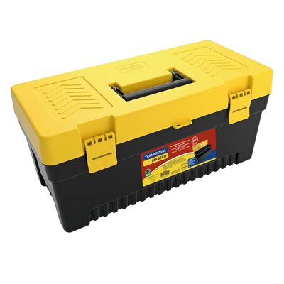 Caixa Plastica para Ferramentas 20" Tramontina com Bandeja Removivel