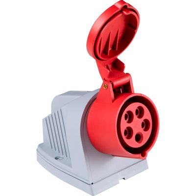 Tomada de Sobrepor Industrial 3P+N+T 16 A 380-415 Vca 6 H Tramontina
