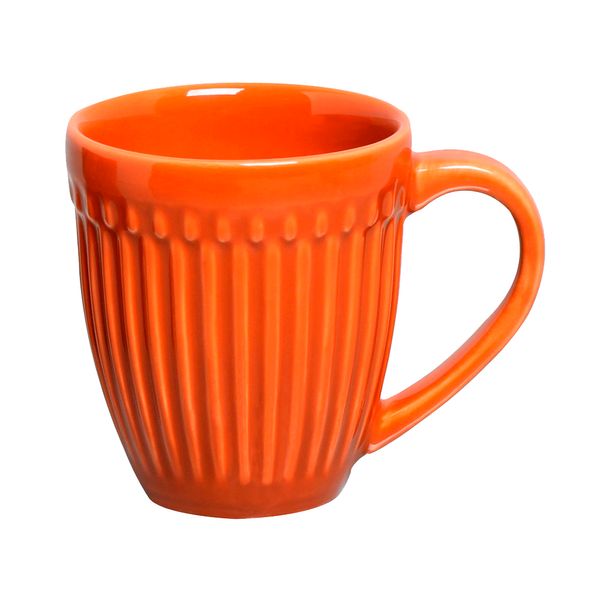 Conjunto de Caneca Porto Brasil Roma Cantaloup de Cerâmica com 4 Peças Cobre 343ml