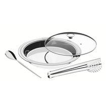 Kit para Servir Tramontina Ciclo Redondo em Aço Inox 3 Peças