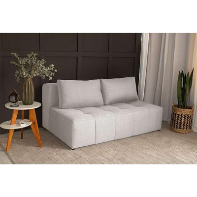 Sofá 2 Lugares Modular Soho Linho Cru