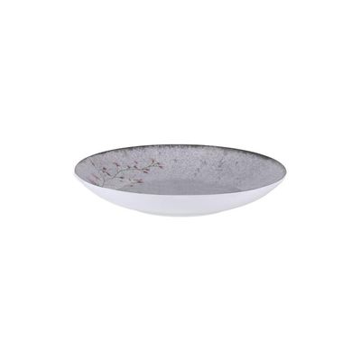 Prato Fundo Tramontina Floralis Em Porcelana Decorada 21 Cm