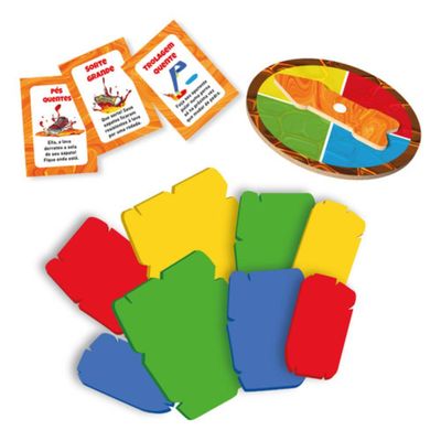 Jogo O Chão é Lava - Pule pelas Pedras Brincadeira de Criança