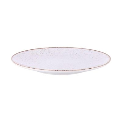 Prato Raso Tramontina Rustico Marrom Maxforce Em Porcelana 30 Cm