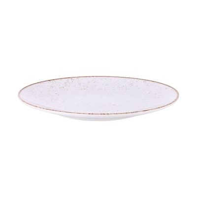 Prato Raso Tramontina Rustico Marrom Maxforce Em Porcelana 30 Cm