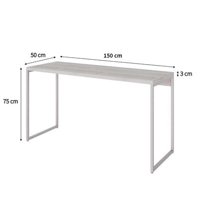Escrivaninha Studio Branca 150 cm