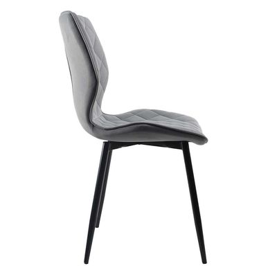 Conjunto com 2 Cadeiras Palmer Cinza