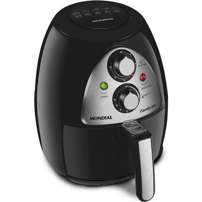 Fritadeira Eletrica Mondial Family Inox NAF03i-4L Preto 220V