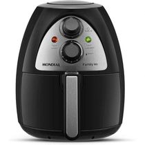 Fritadeira Eletrica Mondial Family Inox NAF03i-4L Preto 220V