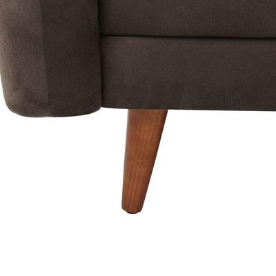 Sofá-Cama Casal 3 Lugares Marília Suede Café