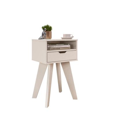 Mesa Apoio Vip Off White Artely