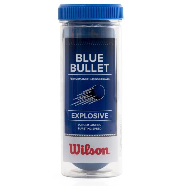 Bola De Frescobol - Blue Bullet - Wilson WIL92280 Bola De Frescobol - Blue Bullet - Wilson WIL92280