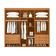 Guarda-Roupa Casal Maceio 6 PT Imbuia e Off White