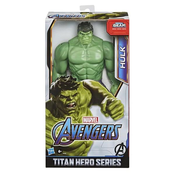 Figura Articulada - Titan Heroes - Disney - Marvel - Vingadores - Hulk - Hasbro Avengers