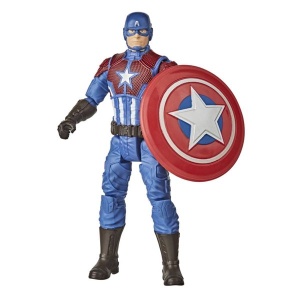 Figura Articulável - Game Verse - Marvel - Capitão América - Hasbro Avengers