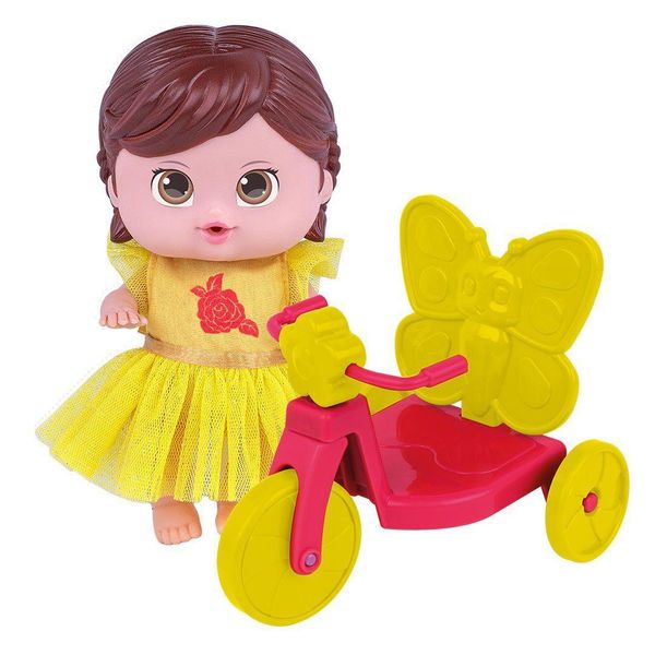 Boneca Bela no Triciclo Disney Cotiplas