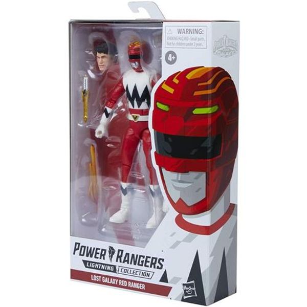 Figura Articulada com Acessórios - Power Ranger - Lightning Collection - LOST GALAXY RED RANGER Power Rangers Figura Articulada com Acessórios - Power Ranger - Lightning Collection - LOST GALAXY RED RANGER Power Rangers