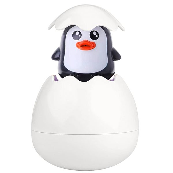 Brinquedo de Banho Chuveirinho Pinguim Buba