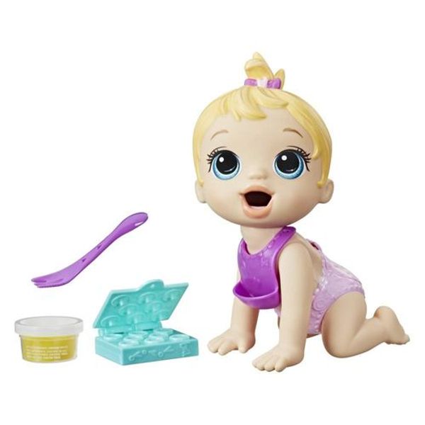 Boneca Baby Alive Loira Hora da Papinha Baby Alive