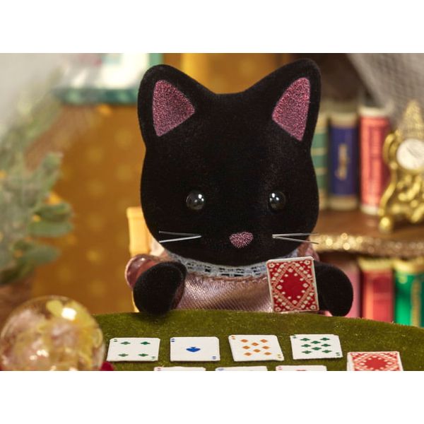 Família dos Gatos Meia-Noite Sylvanian Family EPO5530