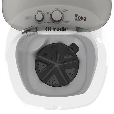 Lavadora Semiautomática Tanquinho Mueller 20kg Branco 220 V