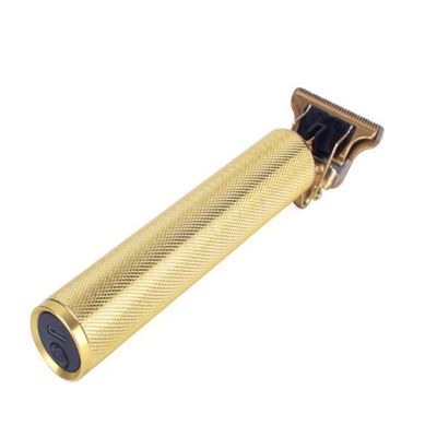 Máquina De Cortar Aparador De Cabelo E Barbeador T9 Dourado