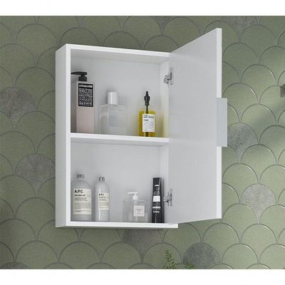 Conjunto Gabinete Urbe 60cm Branco Preto Tampo Preto Cuba Preto
