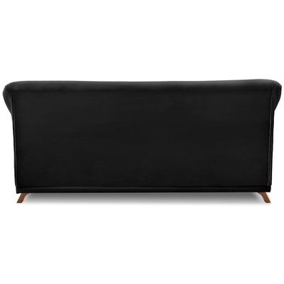 Sofa 2 Lugares Retro Polo 160cm Com Almofada Suede 1105 Ezz 1105