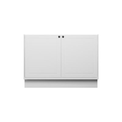 Balcão de Cozinha sem Tampo Évora 2 PT Branco Ártico 120 cm