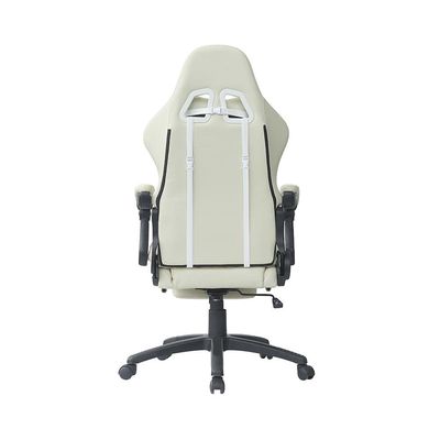 Cadeira Gamer Creed Creme e Laranja