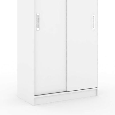 Guarda-Roupa Solteiro Berlim 2PT Branco