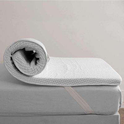 Pillow Top Viúva Guldi Soft com Espuma D30 com Alça (5x128x188) Branco