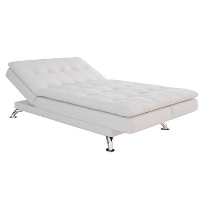 Sofá-Cama Casal 3 Lugares Amanda Branco