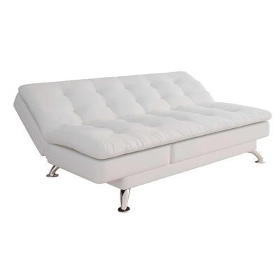 Sofá-Cama Casal 3 Lugares Amanda Branco