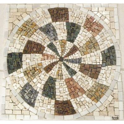 Rosone Mosaico Contemporâneo Colore Mossi I Tamanho 80cm