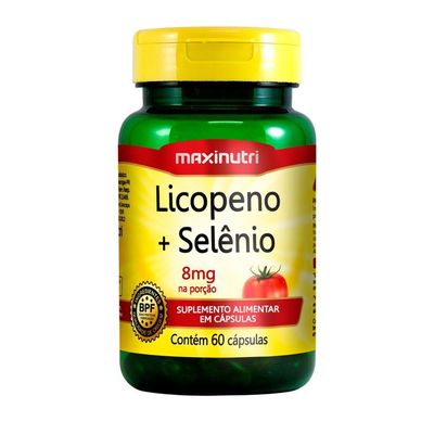 Kit 2 Licopeno + Selênio Maxinutri 60 Cápsulas