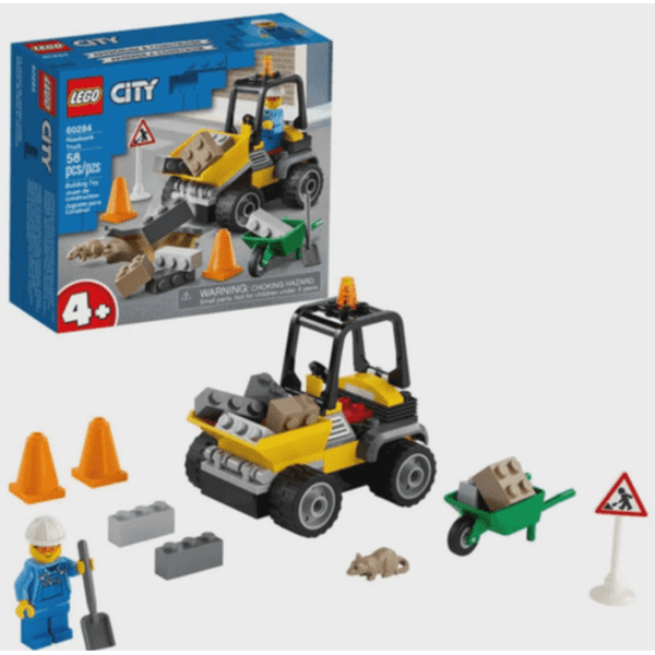 LEGO® Caminhão de Obras Rodoviárias 60284 Lego