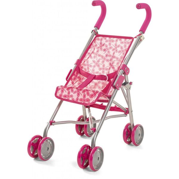 Carrinho de Boneca - Rosa - Tateti TAT7013 Carrinho de Boneca - Rosa - Tateti TAT7013