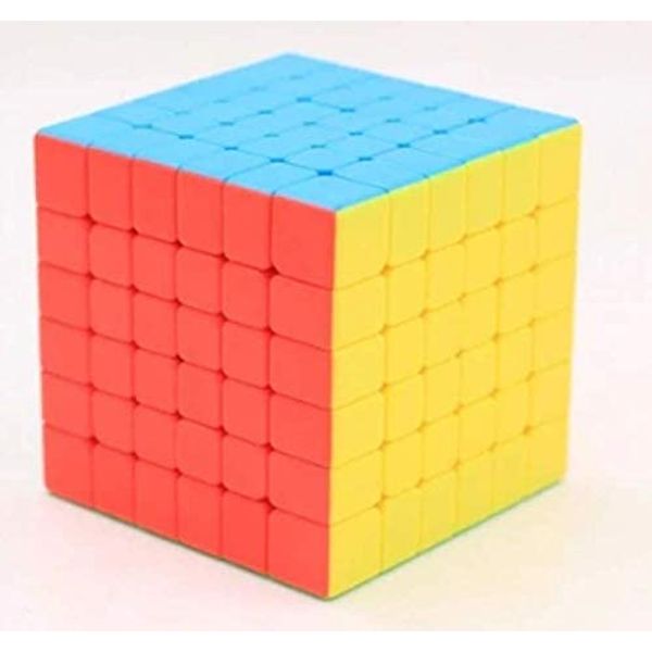Cubo Magico 6x6 Colorido sem adesivos Demolidor Cubos