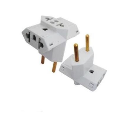 Adaptador De Tomada Benjamin 3X1 2P+T 10A/250V Branco