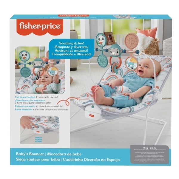 Cadeirinha Diversão Arco-Íris Fisher-Price Mattel